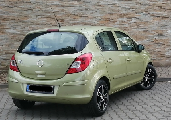 Opel Corsa cena 14400 przebieg: 155000, rok produkcji 2007 z Ożarów małe 352